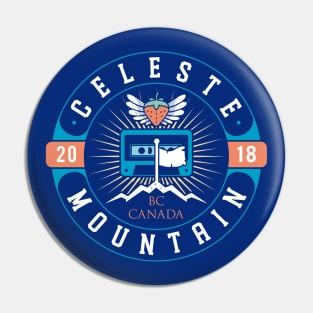 Celeste Mountain Crest Pin