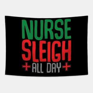 Nurse sleigh all day Tapestry