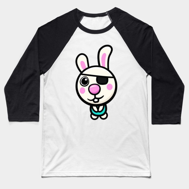 Bunny Cute Piggy Character Skin Roblox Bunny Baseball T Shirt Teepublic Uk - bunny cute piggy character skin roblox bunny sticker teepublic