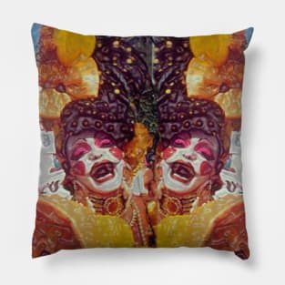 1980 vintage drag queen Pillow