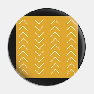 Mudcloth II (Yellow) Pin