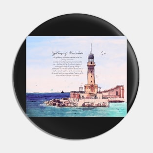 Lighthouse of Alexandria Pin