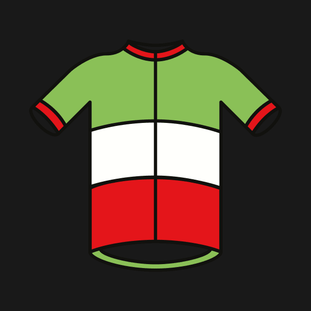 Italian Cycling Jersey by Radradrad