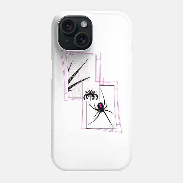 Black Widow V8 Phone Case by IgorAndMore