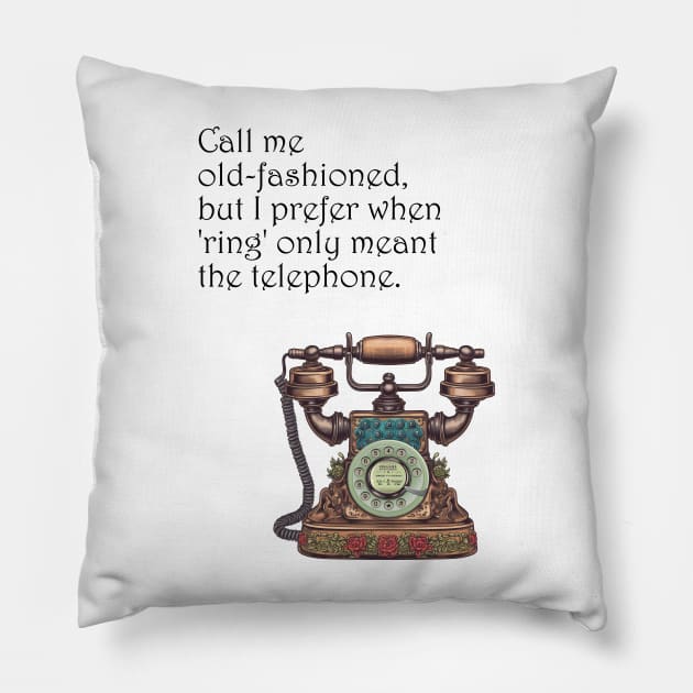 Ring of Nostalgia Pillow by BalderdashBTQ