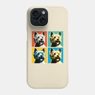 Cairn Terrier Pop Art - Dog Lover Gifts Phone Case