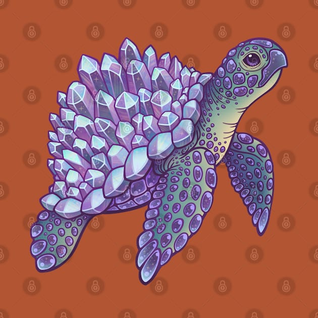 Crystal Sea Turtle by DoomedDreamer