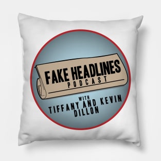 Fake Headlines Podcast Pillow