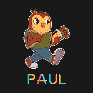 Einschulung Eule Paul T-Shirt