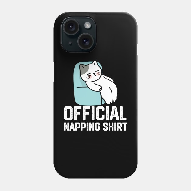 official napping shirt Phone Case by spantshirt