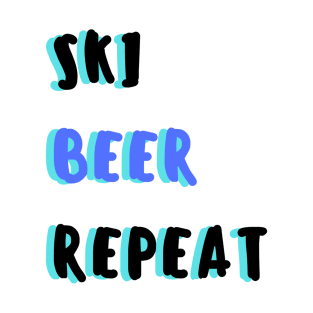 ski beer repeat T-Shirt