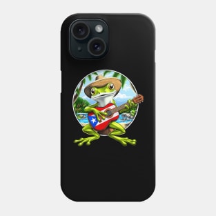 Puerto Rico Coqui Frog Phone Case