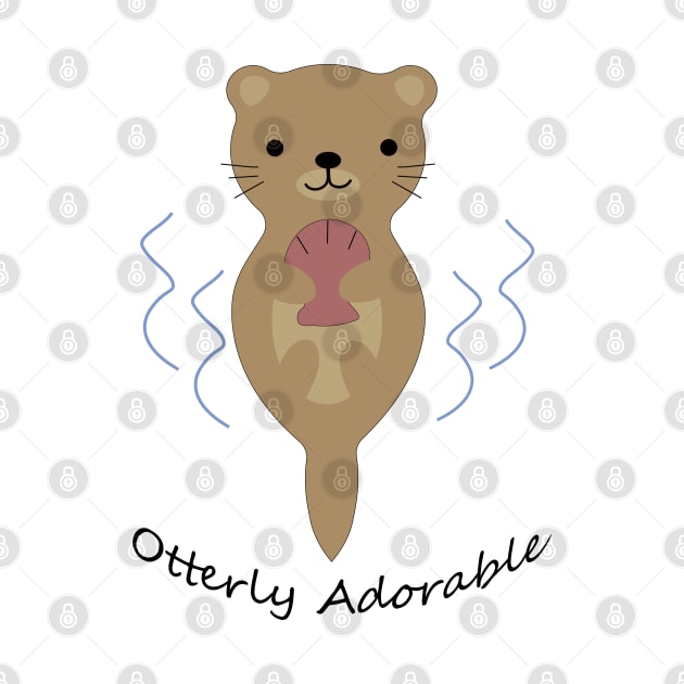 Otterly Adorable Otter by Hedgie Designs