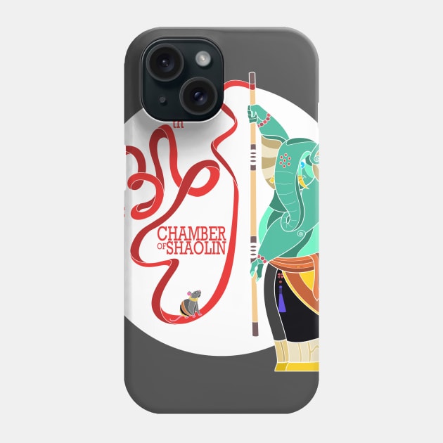 Ganesha Shaolin Phone Case by artofkarthik