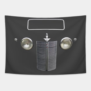 Austin Ten 1940s British classic car minimal grille photo Tapestry