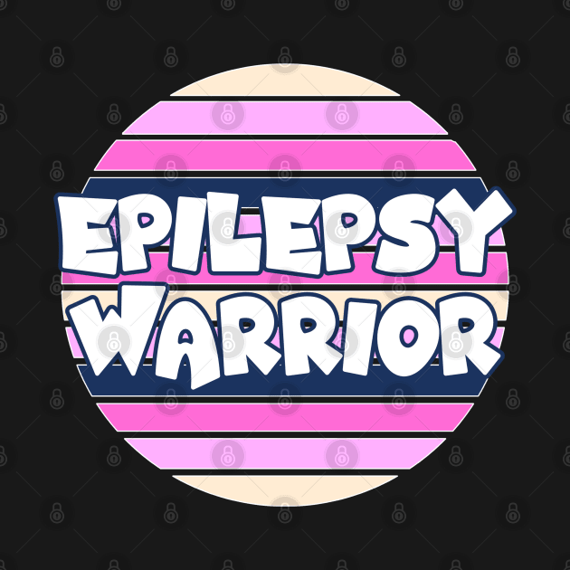 Proud Mom Of An Epilepsy Warrior, Epilepsy Awareness by Cor Designs