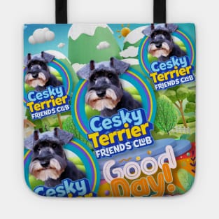 Cesky Terrier Puppy Tote