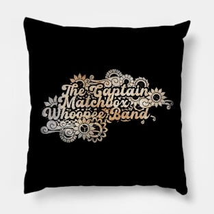 The Captain Matchbox Whoopee Band Pillow