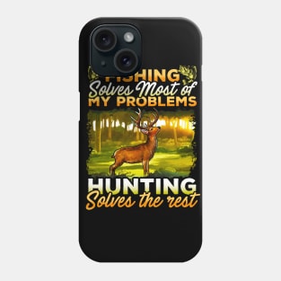 Fishing Hunting Hunter Dad's Birthday Father's Day Phone Case