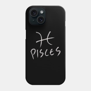 Hand Drawn Pisces Zodiac Signs Phone Case