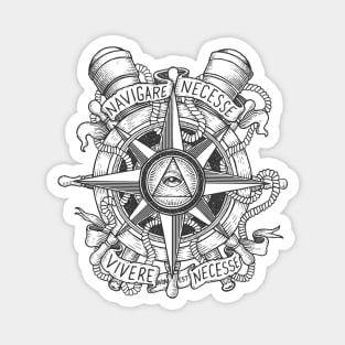 All seeing eye of the seas Magnet