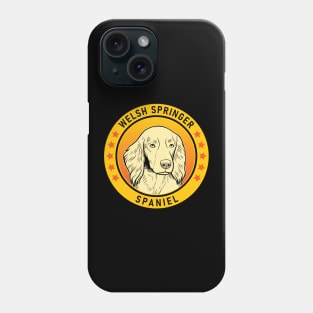 Welsh Springer Spaniel Dog Portrait Phone Case