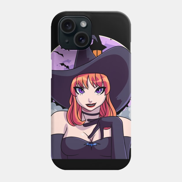 Sexy Witch Happy Halloween Phone Case by Noseking