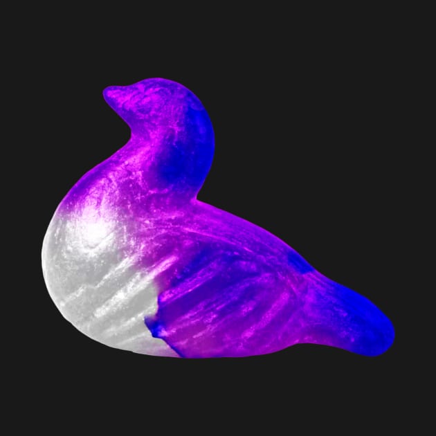 Simple purple bird by Geomhectic