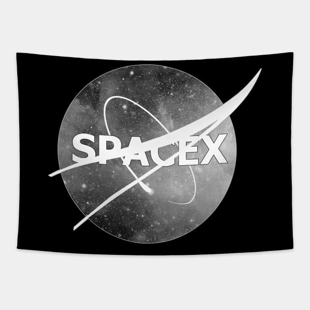 Spacex Tapestry by Creation Cartoon