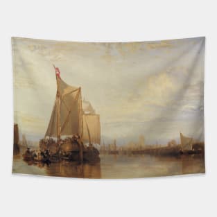 Dort or Dordrecht- The Dort Packet-Boat from Rotterdam Becalmed by J.M.W, Turner Tapestry