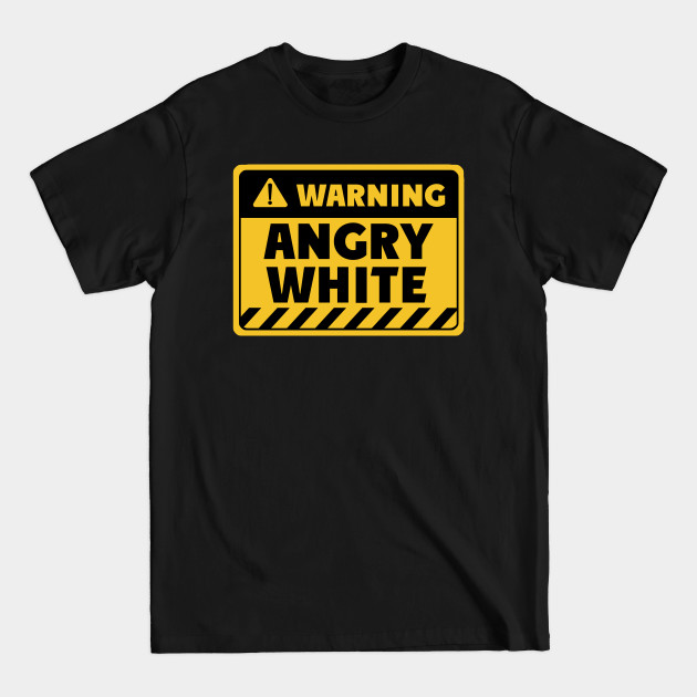 Discover Angry White - White - T-Shirt