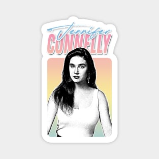 Jennifer Connelly // Retro Style Fan Design Magnet