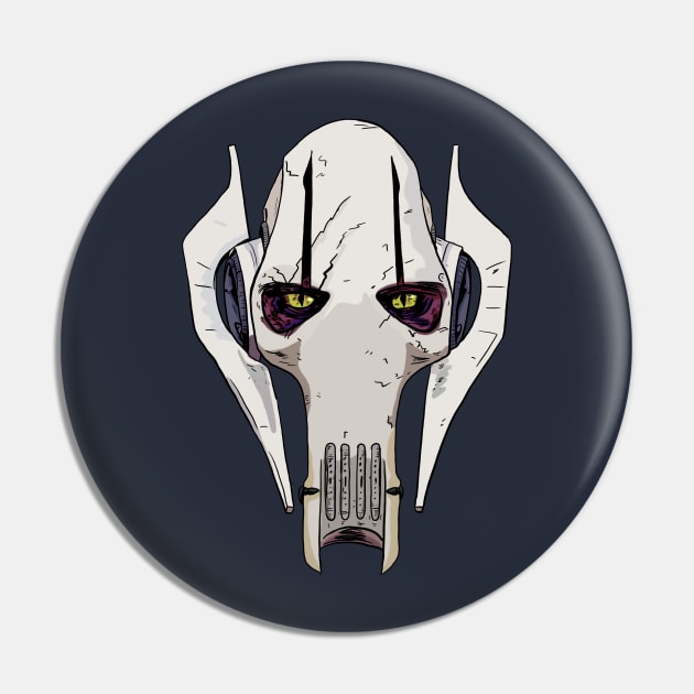 General Grievous Pin by Black Snow Comics