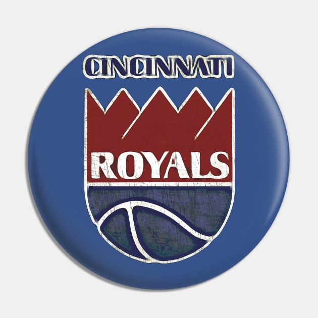 Cincinnati Royals Basketball Pin by Kitta’s Shop