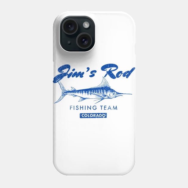 Jim’s Rod Fishing Team 2 Vintage Phone Case by Nifty Studio