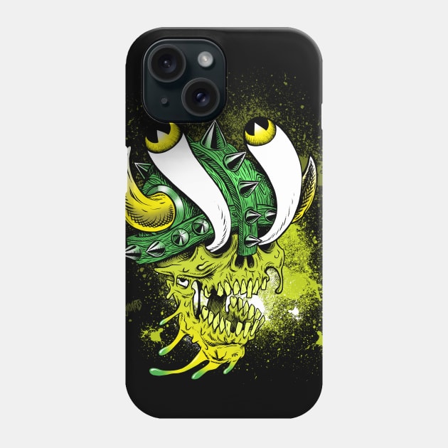 Slime Viking Phone Case by RynoArts