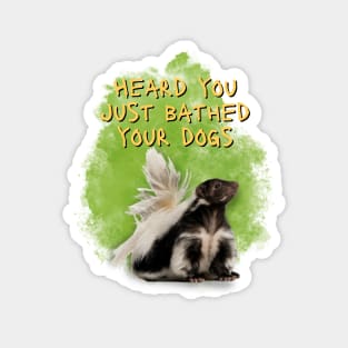 Bethany Skunks Magnet