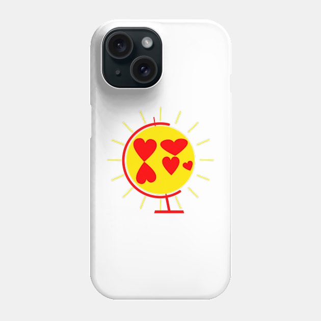 World of Love 2 Phone Case by Heart-Sun