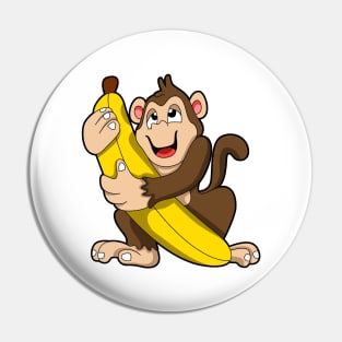 Monkey with Banana Pin