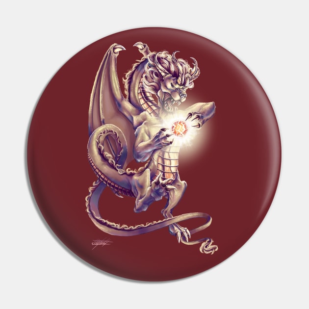 Spell - Manticore Dragon Pin by Indi Martin