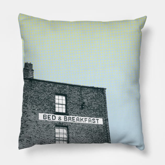 Bed & breakfast Pillow by mangulica