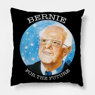 Bernie For The Future -white design Pillow