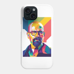 WPAP Walter white Heisenberg Phone Case