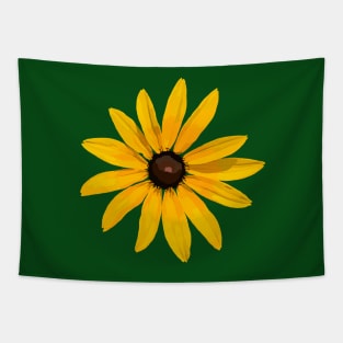 Black-Eyed Susan (Green) Tapestry