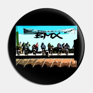 bmx race Pin