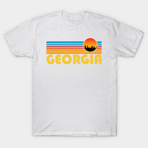 Discover Georgia Hometown Retro Shirt - Georgia Hometown Retro - T-Shirt