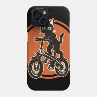 Riding bike Phone Case