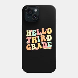 Third Grade Team 3rd Grade Teacher Girl Back to School Phone Case