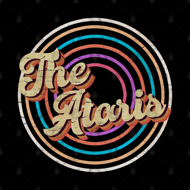 vintage circle line color The Ataris by KirikKikuk.Store