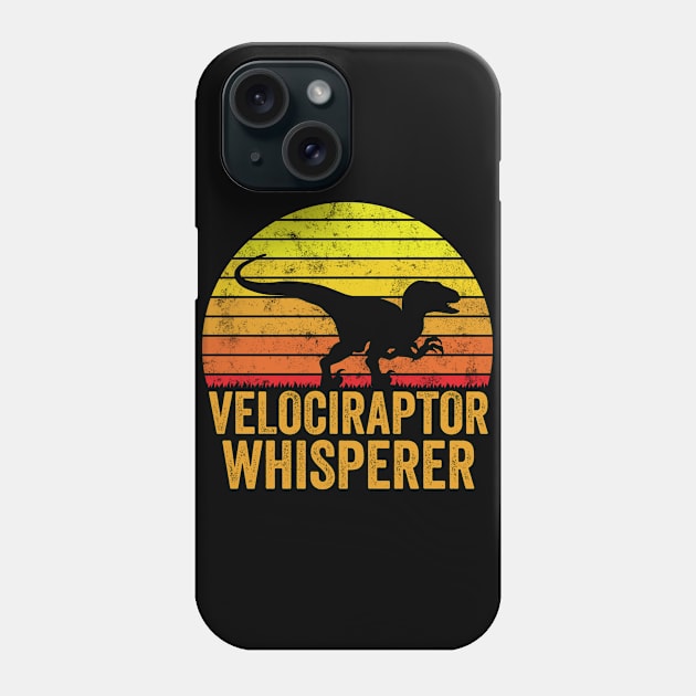 Velociraptor Whisperer Phone Case by mBs